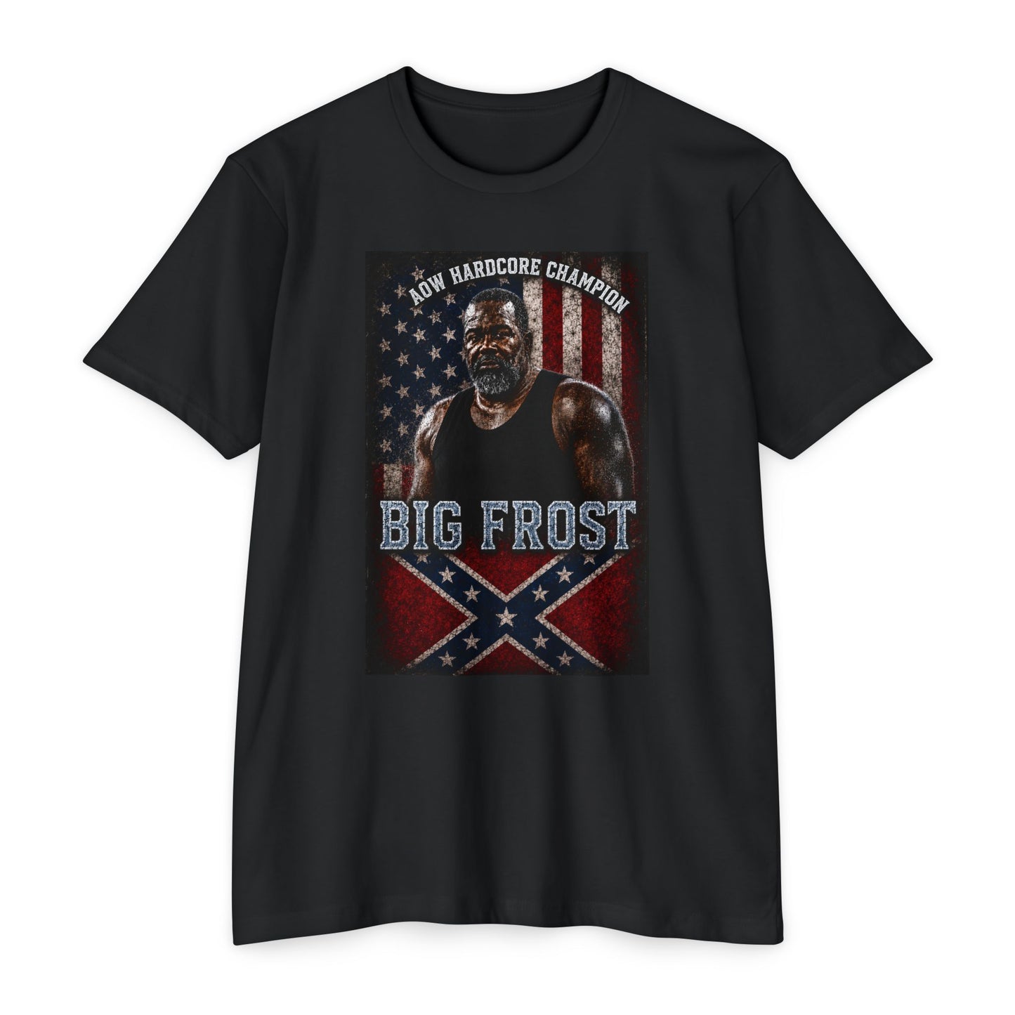 T-Shirt — "Big Frost" Hardcore Champion Graphic Tee