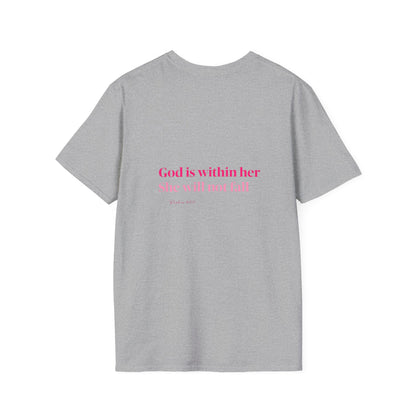 Christian Inspirational T-Shirt — “I am a child of God” Pink Scripture Tee