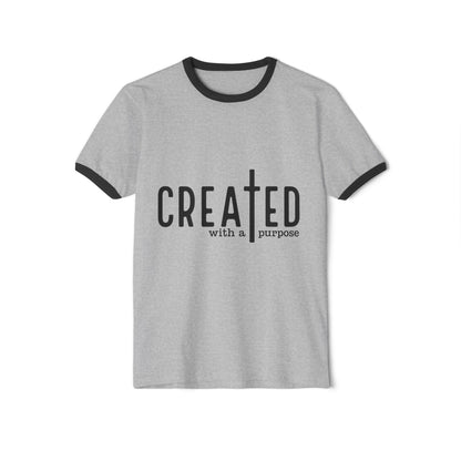 Created With a Purpose Ringer T‑Shirt