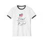 America 250 Blessed Unisex Cotton Ringer T-Shirt