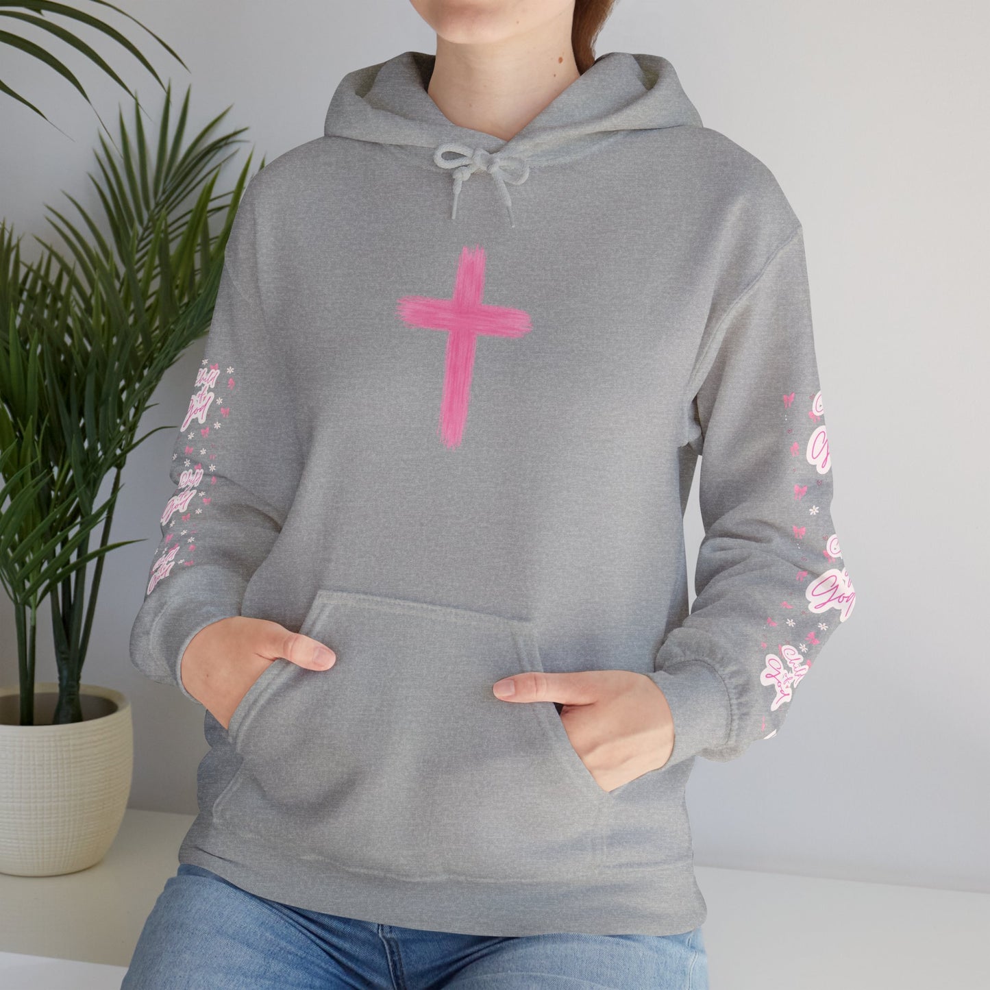 Christian Hoodie - 'AMEN' Inspirational Faith Pullover (Agree, Move, End, Never Doubt God)