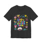 Christian T‑Shirt — "God Is So Much Bigger Than..." Pastel Faith Tee