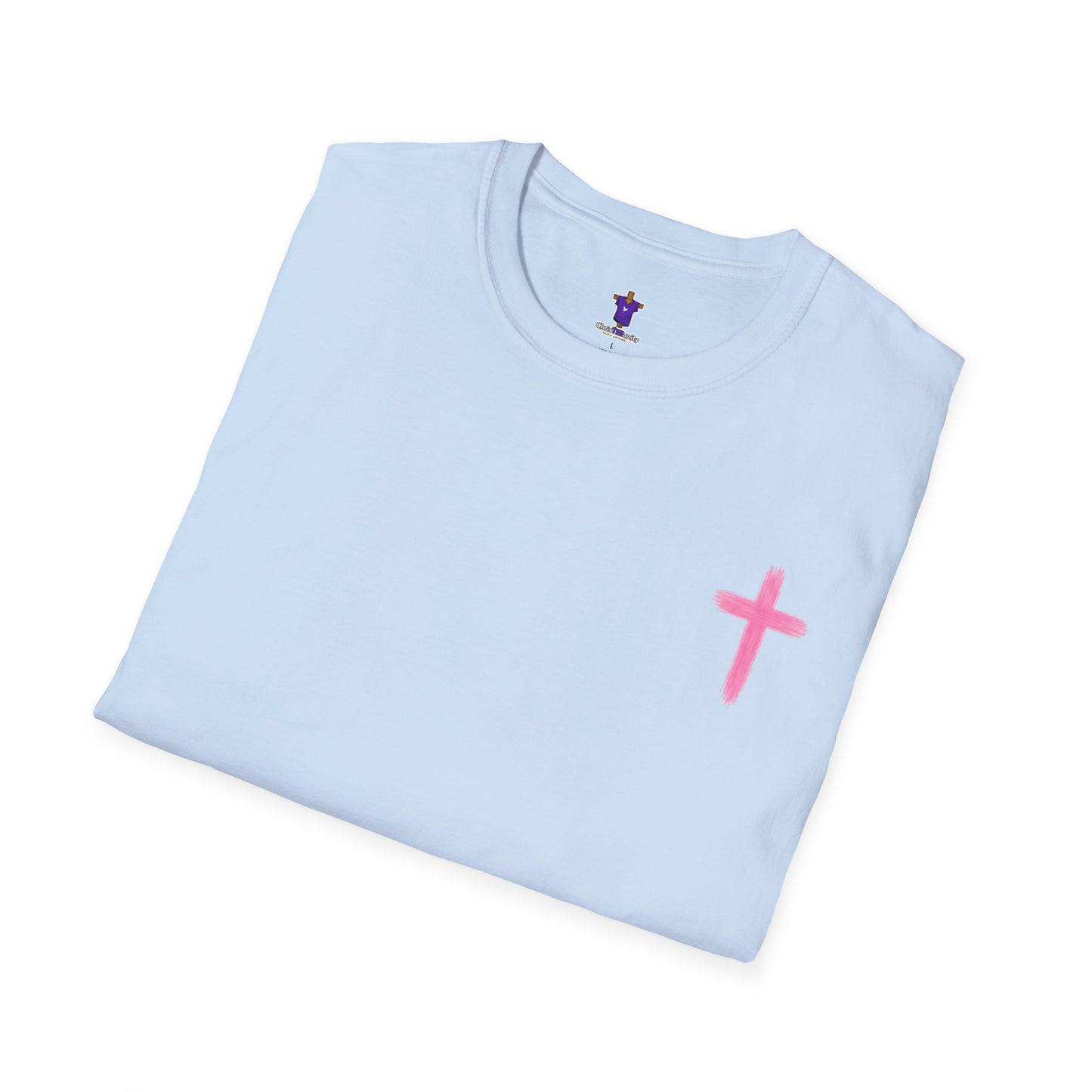 Christian T-Shirt – “Jesus Washed Away Our Sins” Cute Washing Machine Design