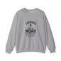 Christian Father Sweatshirt — "Fathers Are Like Noah" Inspirational Crewneck