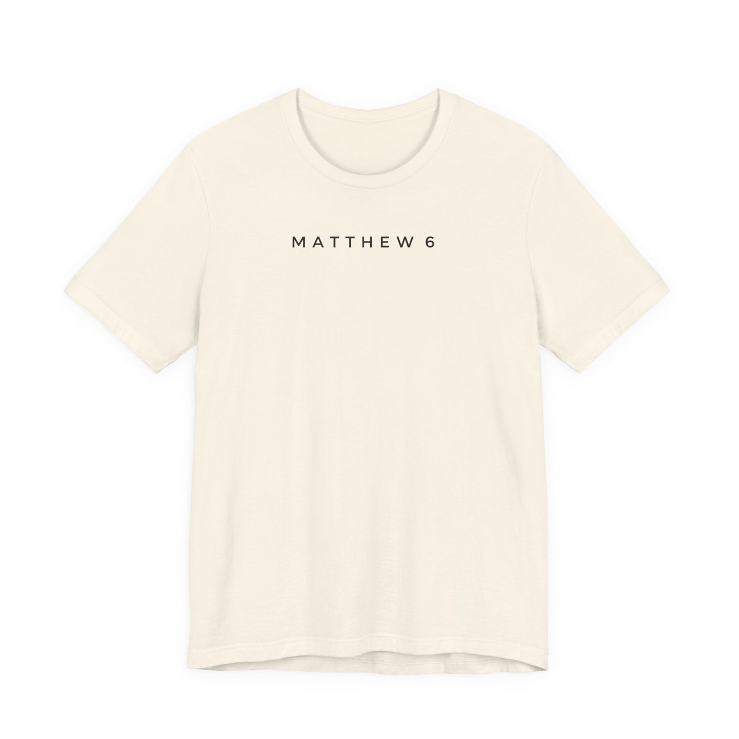 Matthew 6 Prayer Cross Tee — Our Father Lord's Prayer Christian T-Shirt