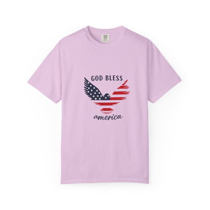 God Bless America Eagle T-Shirt — Patriotic USA Flag Tee