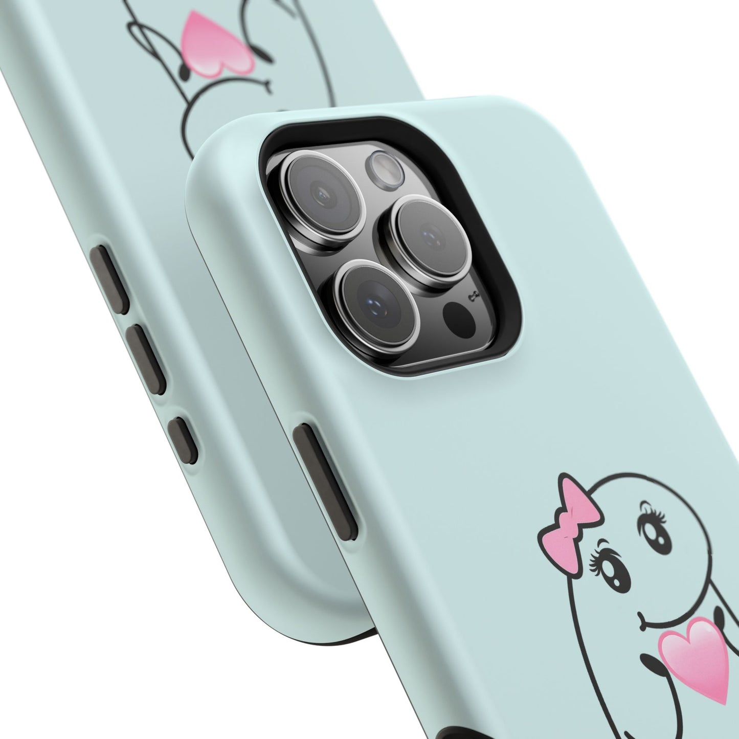Christian Cute Heart Phone Case — "I Know Jesus Loves Me So Much" Magnetic Impact-Resistant Case