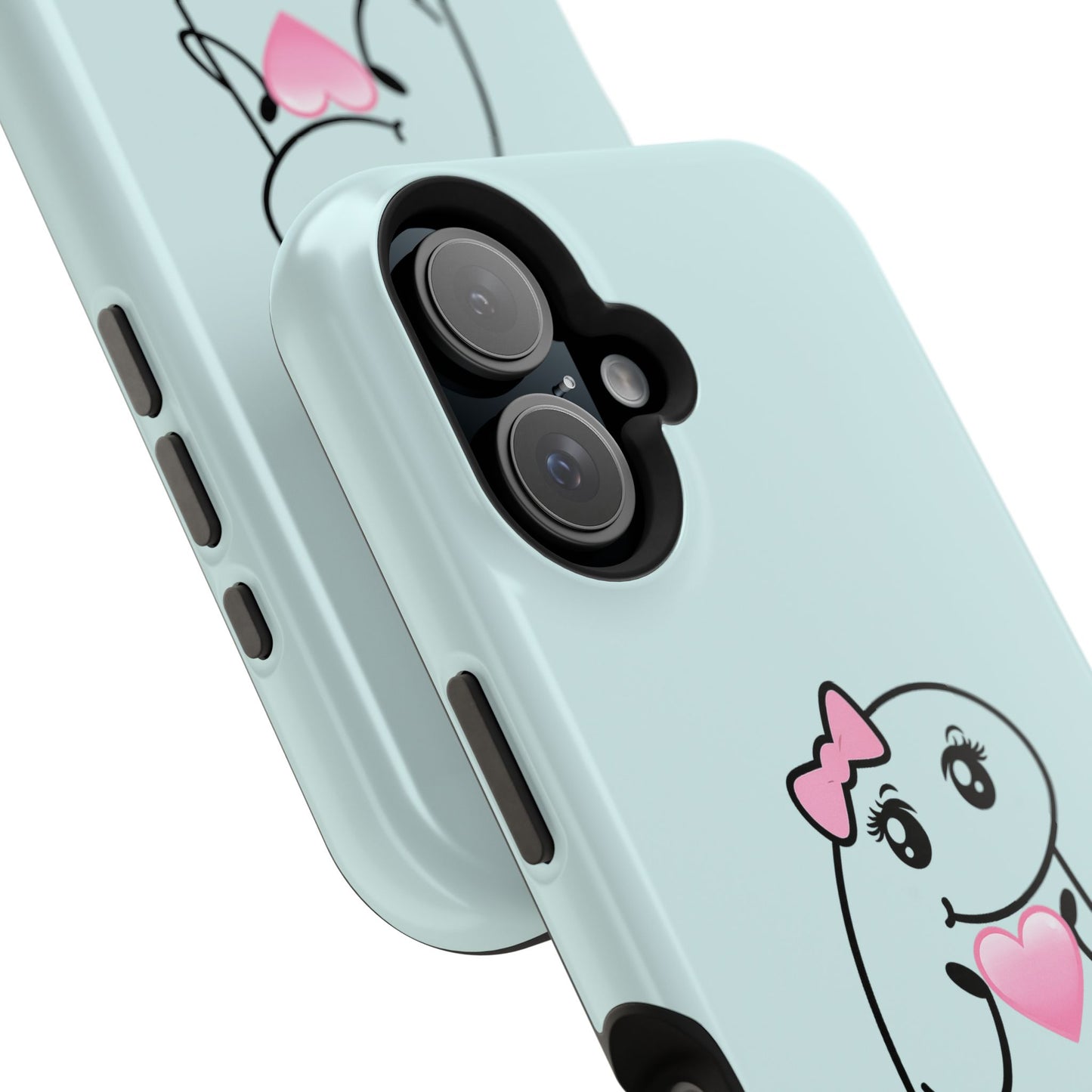 Christian Cute Heart Phone Case — "I Know Jesus Loves Me So Much" Magnetic Impact-Resistant Case