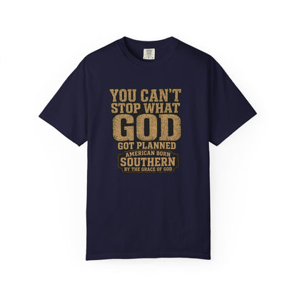 BIG FROST You Can't Stop What God Got Planned DOUBLE SIDED PRINT Tee