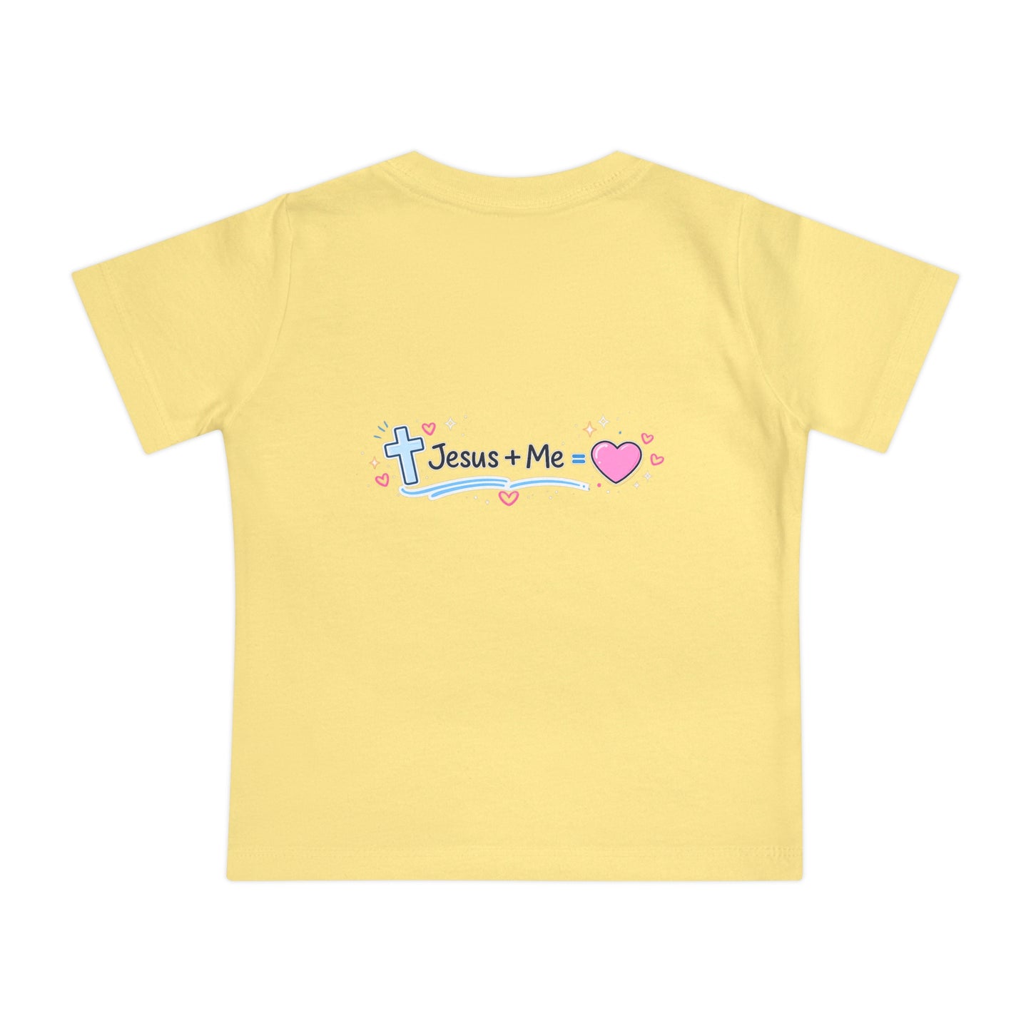 Baby T-Shirt — Pink Flamingo ‘Stand Out’ Christian Design (Jesus + Me)