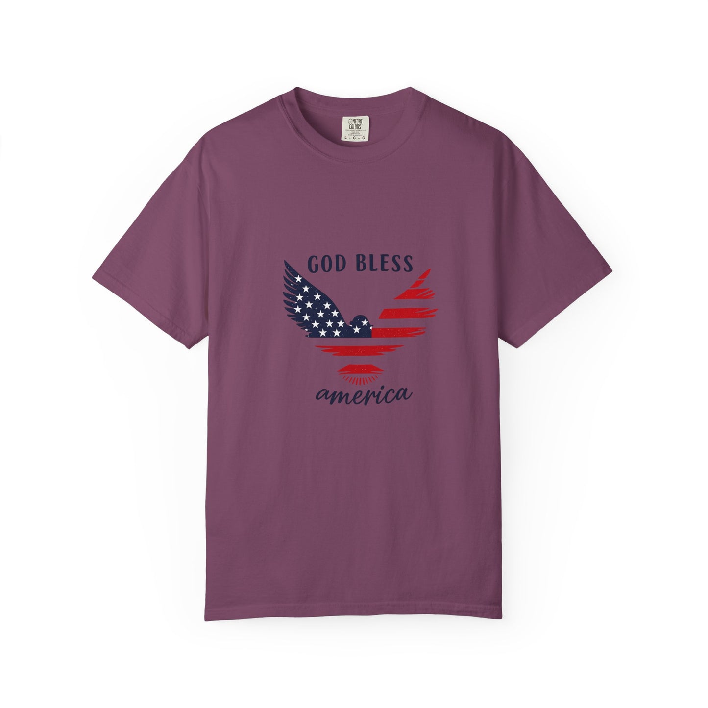 God Bless America Eagle T-Shirt — Patriotic USA Flag Tee