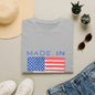Made in U.S.A. T-Shirt — American Flag Graphic Tee