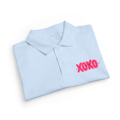 Youth Polo — "I Am A Child of God" Flamingo Christian Kids Shirt