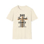 Dad The Noah of the Family T-Shirt — Christian Father Faith Shirt