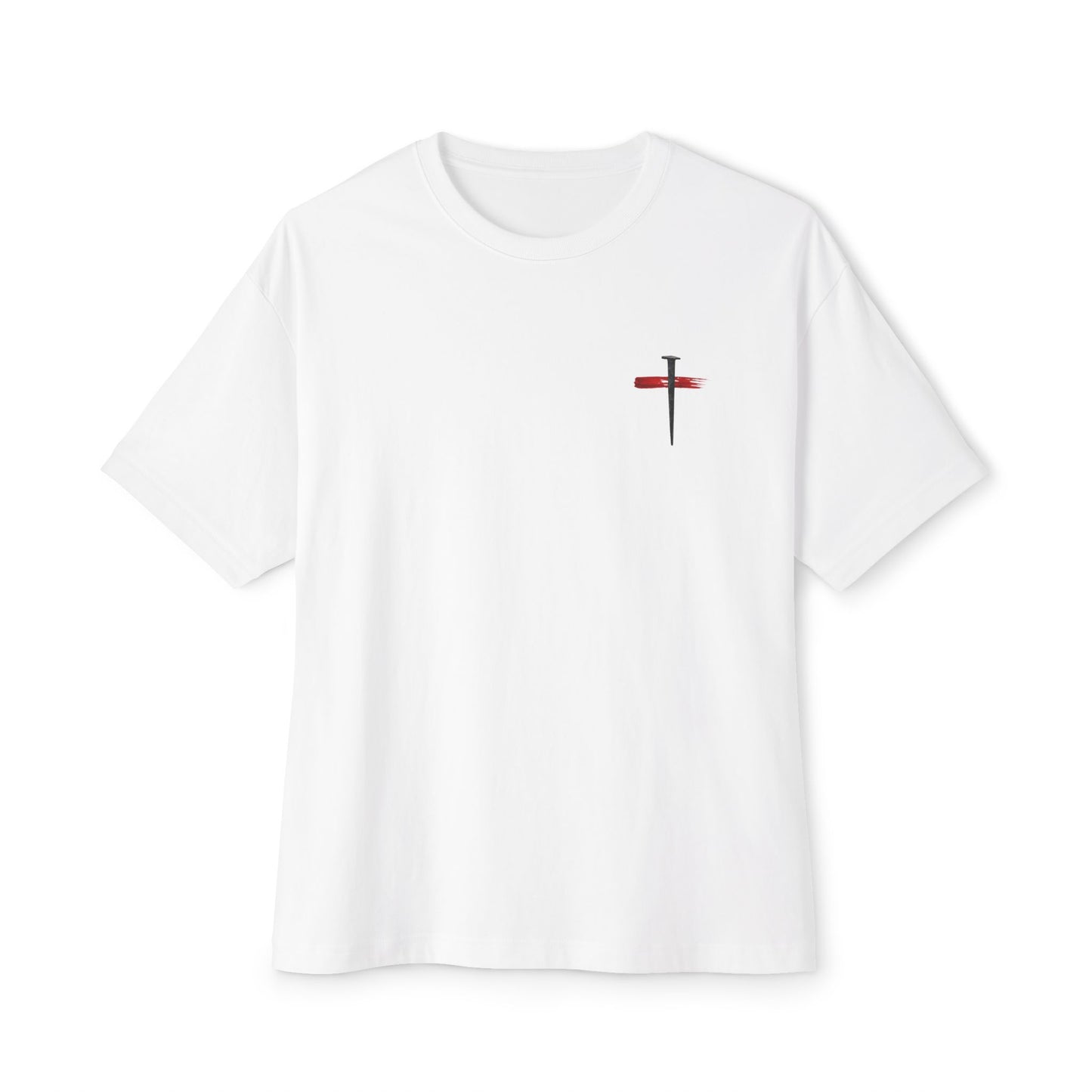 UNISEX BOXY TEE John 14:8 Faith Tee — “If God Is All You Have, You Have All You Need” Oversized TEE