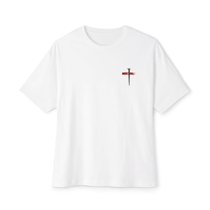 UNISEX BOXY TEE John 14:8 Faith Tee — “If God Is All You Have, You Have All You Need” Oversized TEE