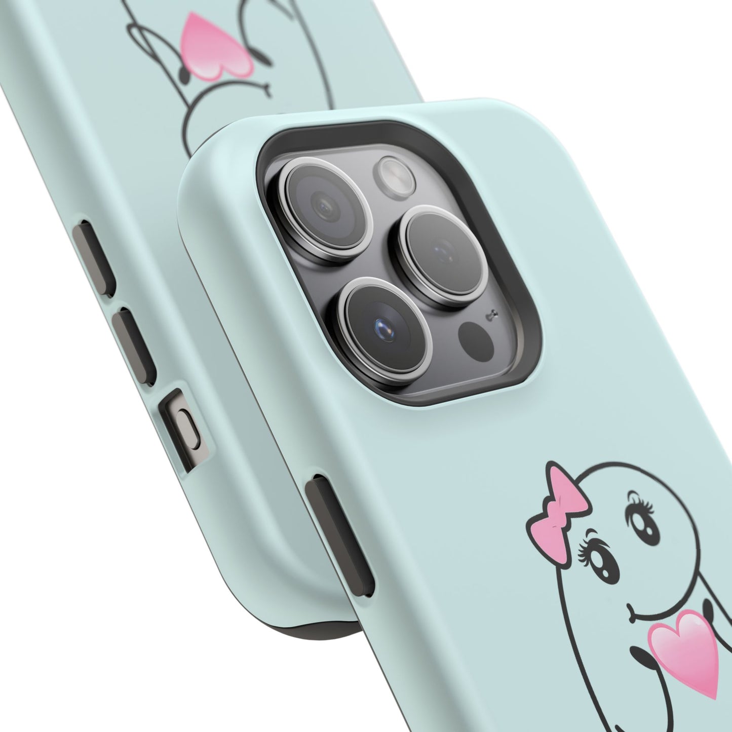 Christian Cute Heart Phone Case — "I Know Jesus Loves Me So Much" Magnetic Impact-Resistant Case