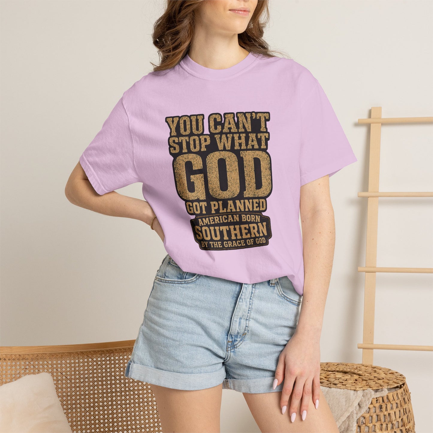 BIG FROST You Can't Stop What God Got Planned DOUBLE SIDED PRINT Tee