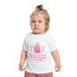 Baby T-Shirt — "You Are Created in the Image of God" Pink Camera Christian Tee