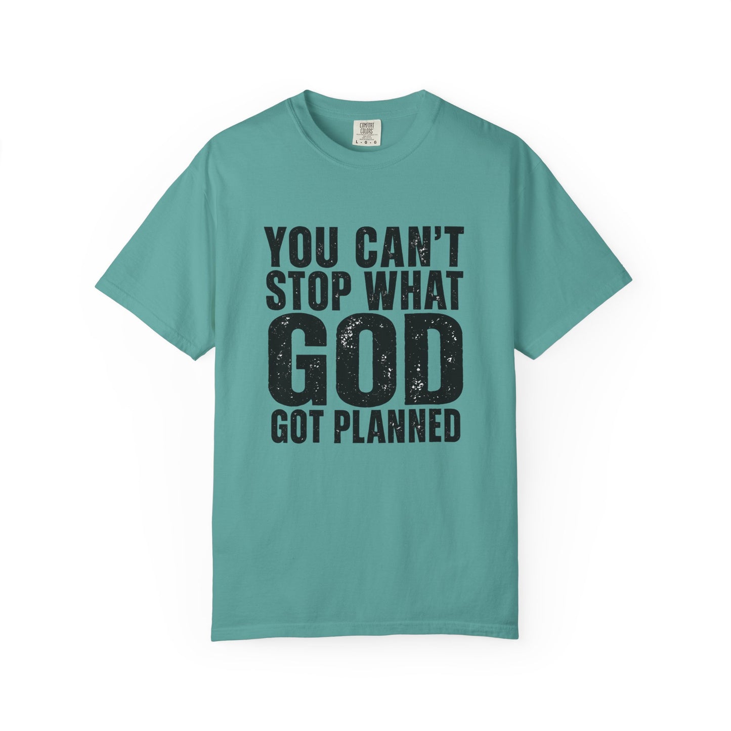 BIG FROST "You Can't Stop What God Got Planned" DOUBLE SIDED Print T Shirt