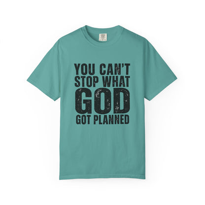 BIG FROST "You Can't Stop What God Got Planned" DOUBLE SIDED Print T Shirt