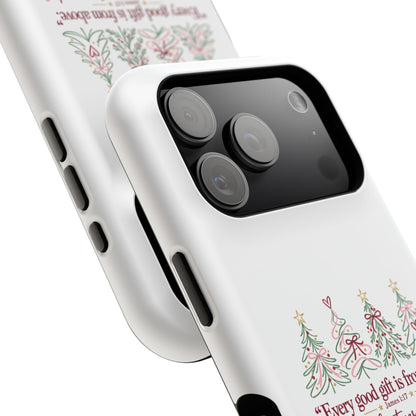 Christmas Grandma Phone Case — “Every good gift is from above” Magnetic Impact-Resistant Case