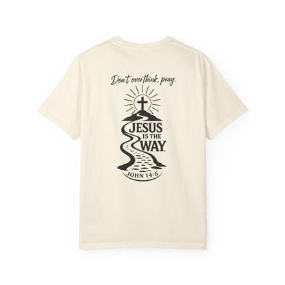 Jesus Is The Way T-Shirt — “God One Nation” Christian Faith Tee (John 14:6)