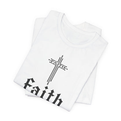 Faith Over Fear T-Shirt — Psalm 56:3 Cross Christian Tee