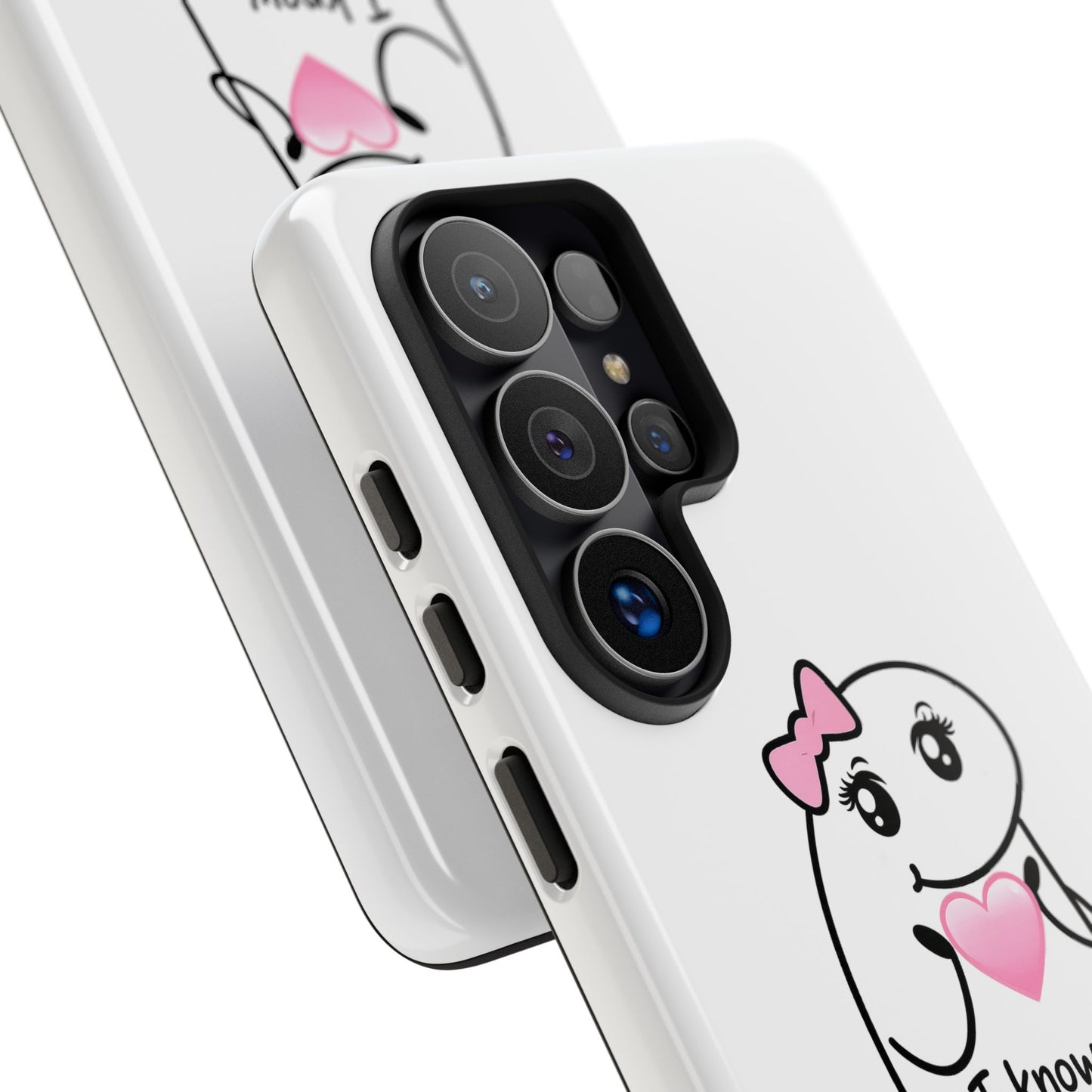Phone Case — 'I Know Jesus Loves Me So Much' Cute Heart Faith Design
