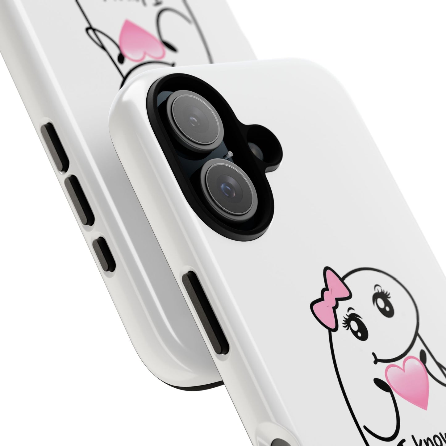 Phone Case — 'I Know Jesus Loves Me So Much' Cute Heart Faith Design