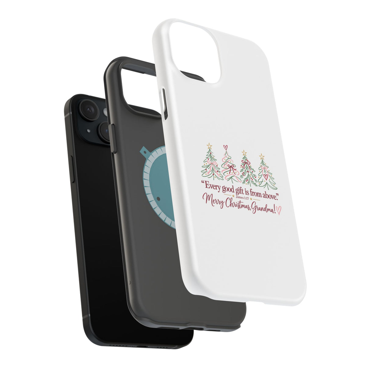 Christmas Grandma Phone Case — “Every good gift is from above” Magnetic Impact-Resistant Case