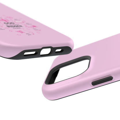 Pink Faith Phone Case — "God Is So Much Bigger Than..." Magnetic Impact-Resistant Case