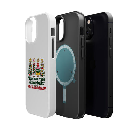 Christmas Grandma Phone Case — “Todo buen regalo viene de lo alto” Magnetic Impact-Resistant Case