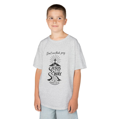 UnisexKids Tee — "Jesus Is The Way" Faith Graphic (John 14:6)