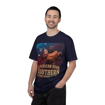 Southern Born T-Shirt — "American Born Southern by the Grace of God" Graphic Tee