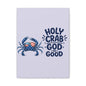 Patriotic Crab Canvas — "Holy Crab God Is Good" Wall Art
