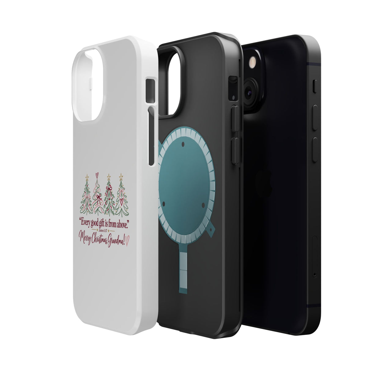 Christmas Grandma Phone Case — “Every good gift is from above” Magnetic Impact-Resistant Case