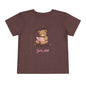 Toddler Tee — "Spend Quality Time with Jesus Today!" Bear Christian Kids Shirt