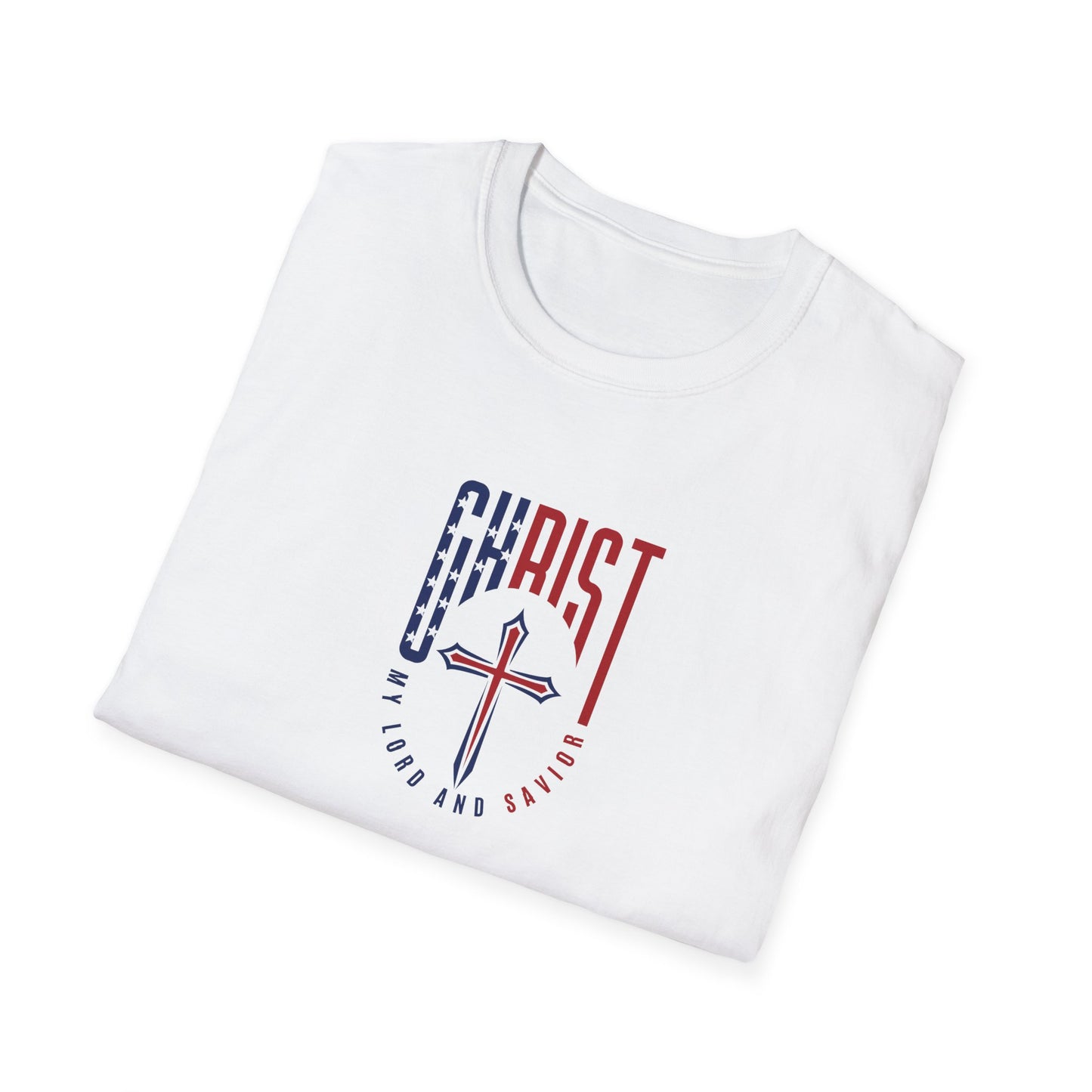 Patriotic 'Christ My Lord and Savior' T-Shirt