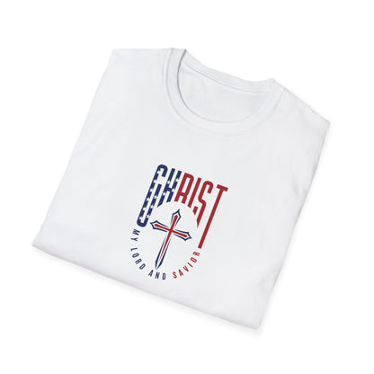 Patriotic 'Christ My Lord and Savior' T-Shirt