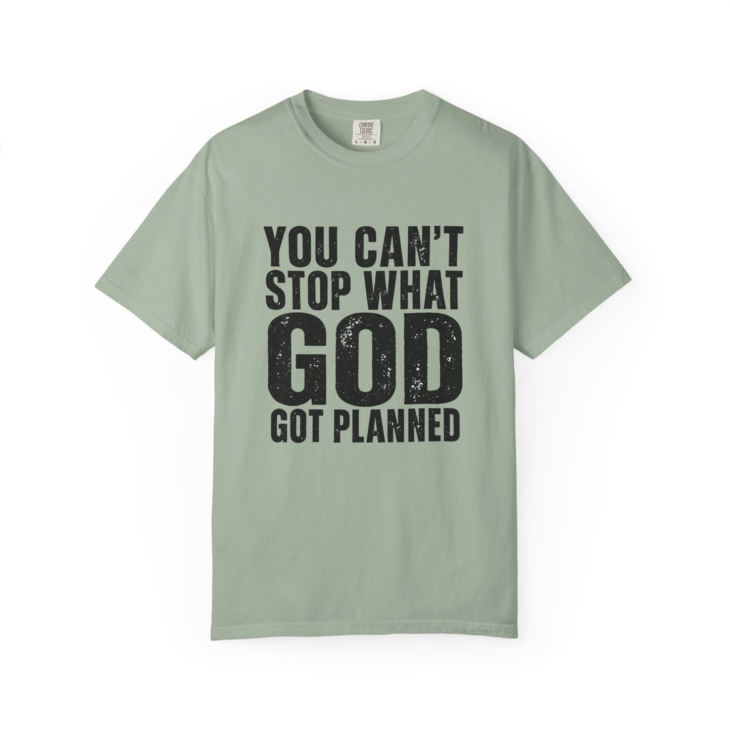 BIG FROST "You Can't Stop What God Got Planned" DOUBLE SIDED Print T Shirt