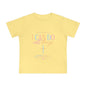Christian Baby T-Shirt – "I Can Do All Things" Philippians 4:13 Pastel Cross