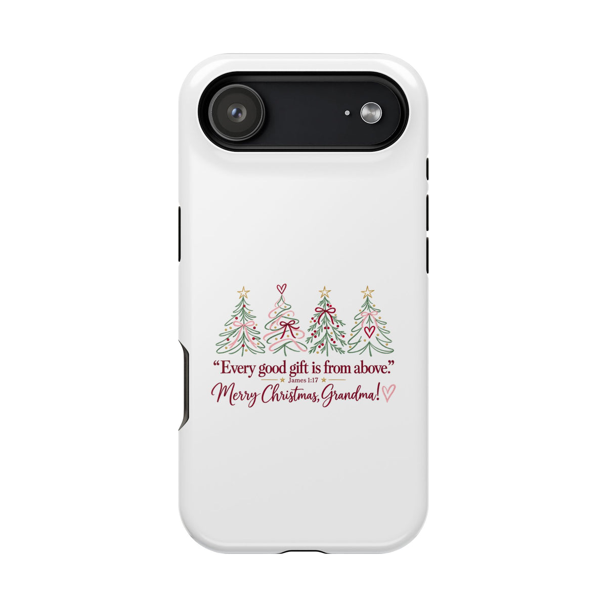 Christmas Grandma Phone Case — “Every good gift is from above” Magnetic Impact-Resistant Case