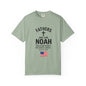 Patriotic Fathers Are Like Noah T-Shirt — "They Build Before the Storm Comes" (America 250)