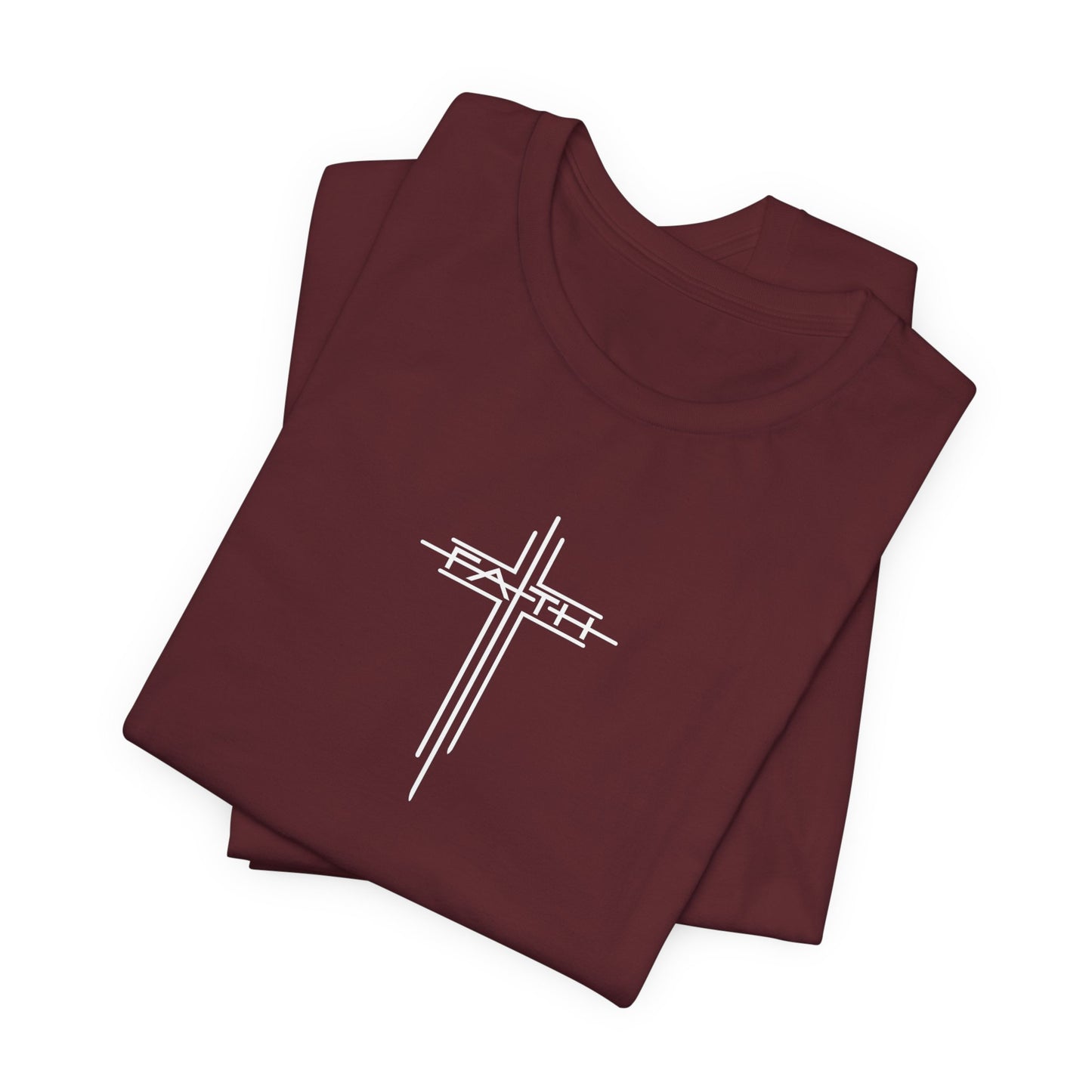 Christian Cross Tee — “Do Not Be Deceived” Inspirational Scripture T‑Shirt