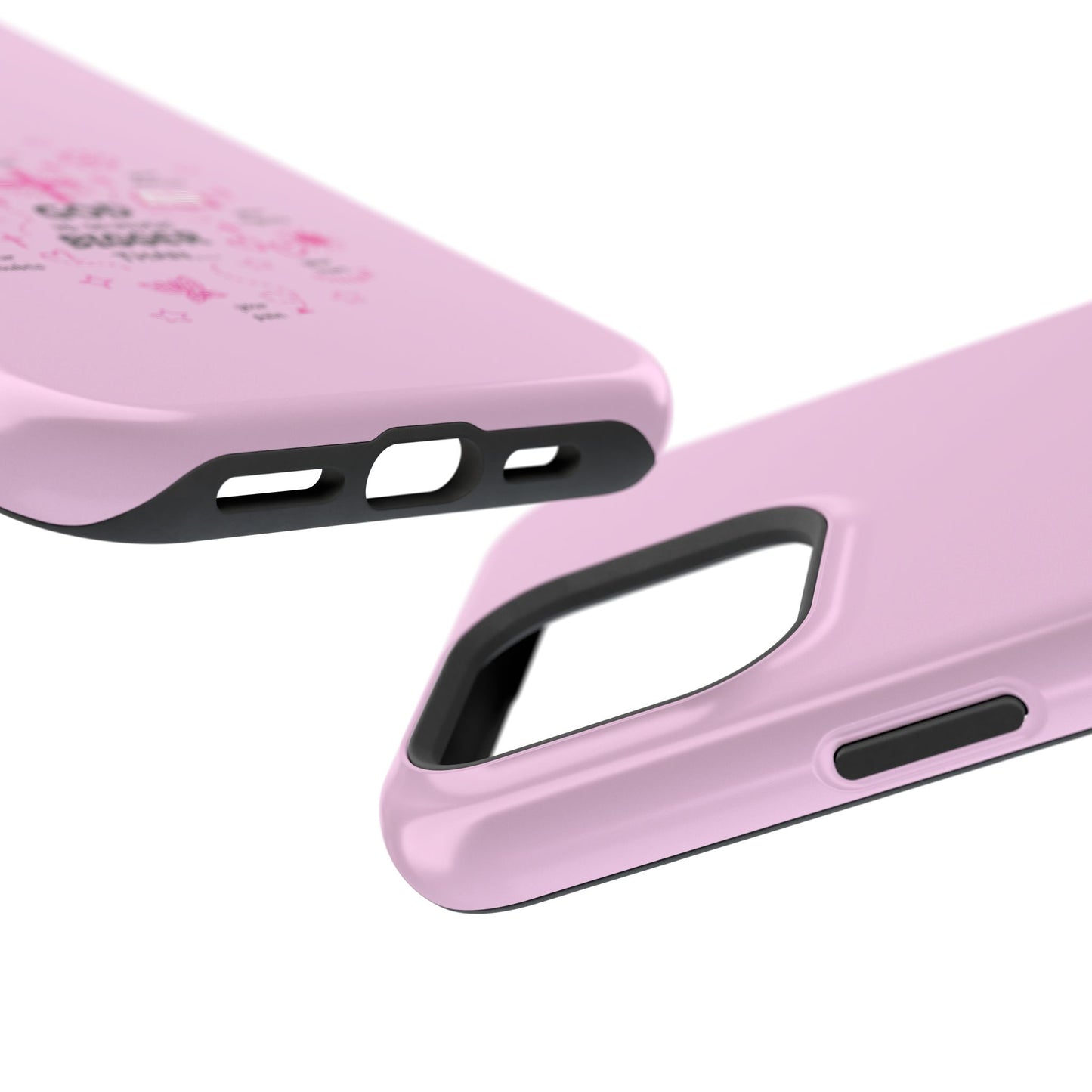 Pink Faith Phone Case — "God Is So Much Bigger Than..." Magnetic Impact-Resistant Case