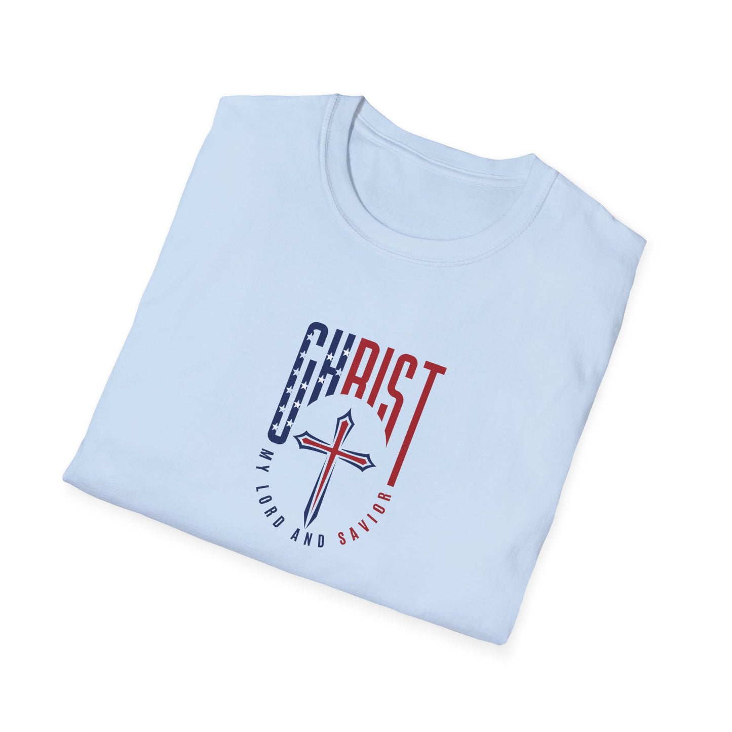 Patriotic 'Christ My Lord and Savior' T-Shirt