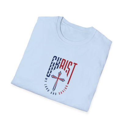Patriotic 'Christ My Lord and Savior' T-Shirt
