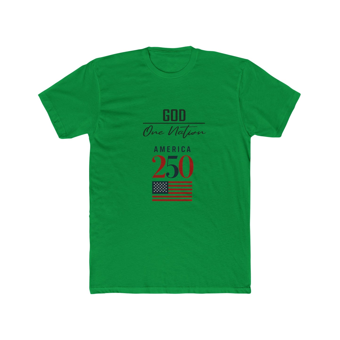 God One Nation - America 250 Patriotic Tee