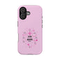 Pink Faith Phone Case — "God Is So Much Bigger Than..." Magnetic Impact-Resistant Case